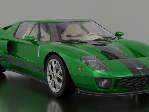 2005 GT 3D Model