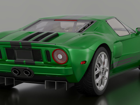 2005 GT Modèle 3D