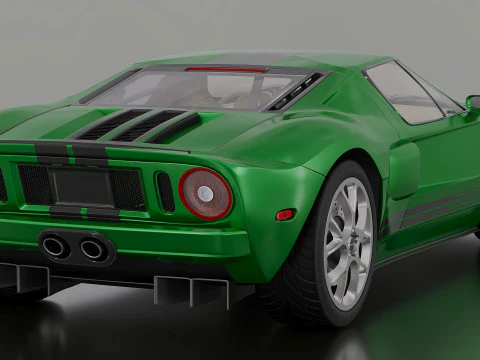 2005 GT 3D Model