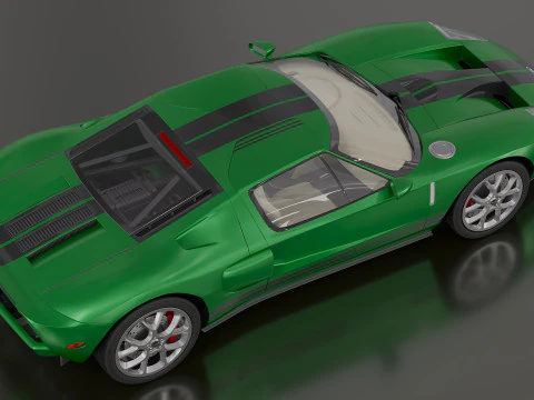 2005 GT 3D Model