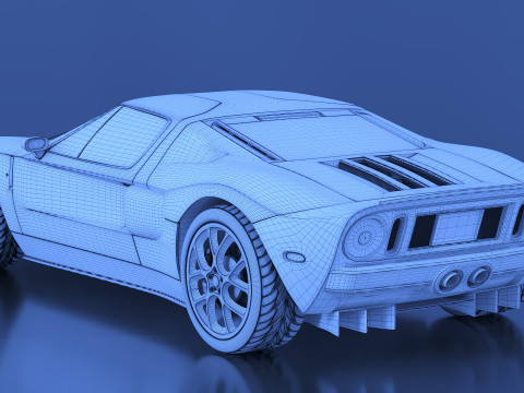 2005 GT Modèle 3D