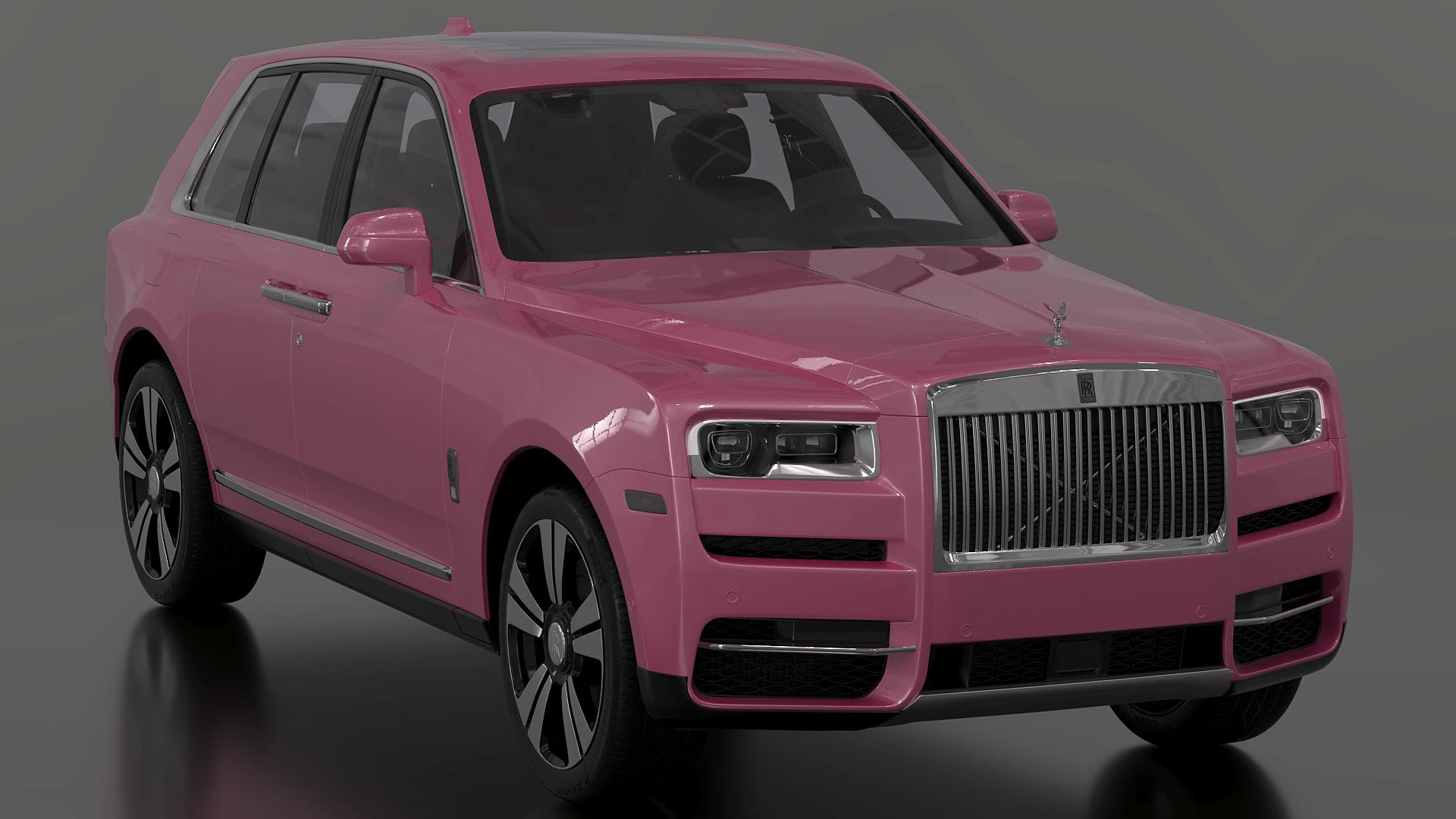 2019 Cullinan Pink 3D Model .c4d .max .obj .3ds .fbx .stl .blend 