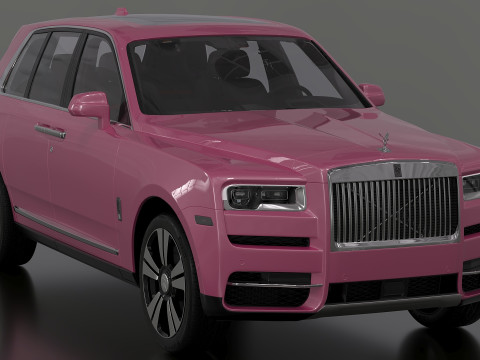 2019 Cullinan Pink 3D Model