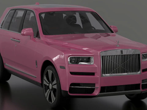 Куллинан Розовый 2019 3D Модель