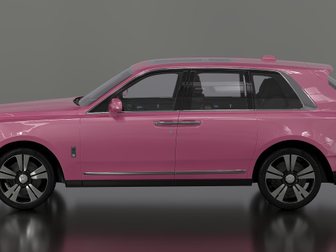 2019 Cullinan Pink 3D 模型