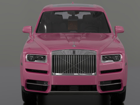 2019 Cullinan Pink 3D 模型