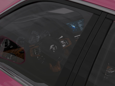 2019 Cullinan Pink 3D 模型