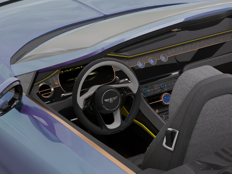 2021 Bentley Bacalar Mulliner 3Dモデル