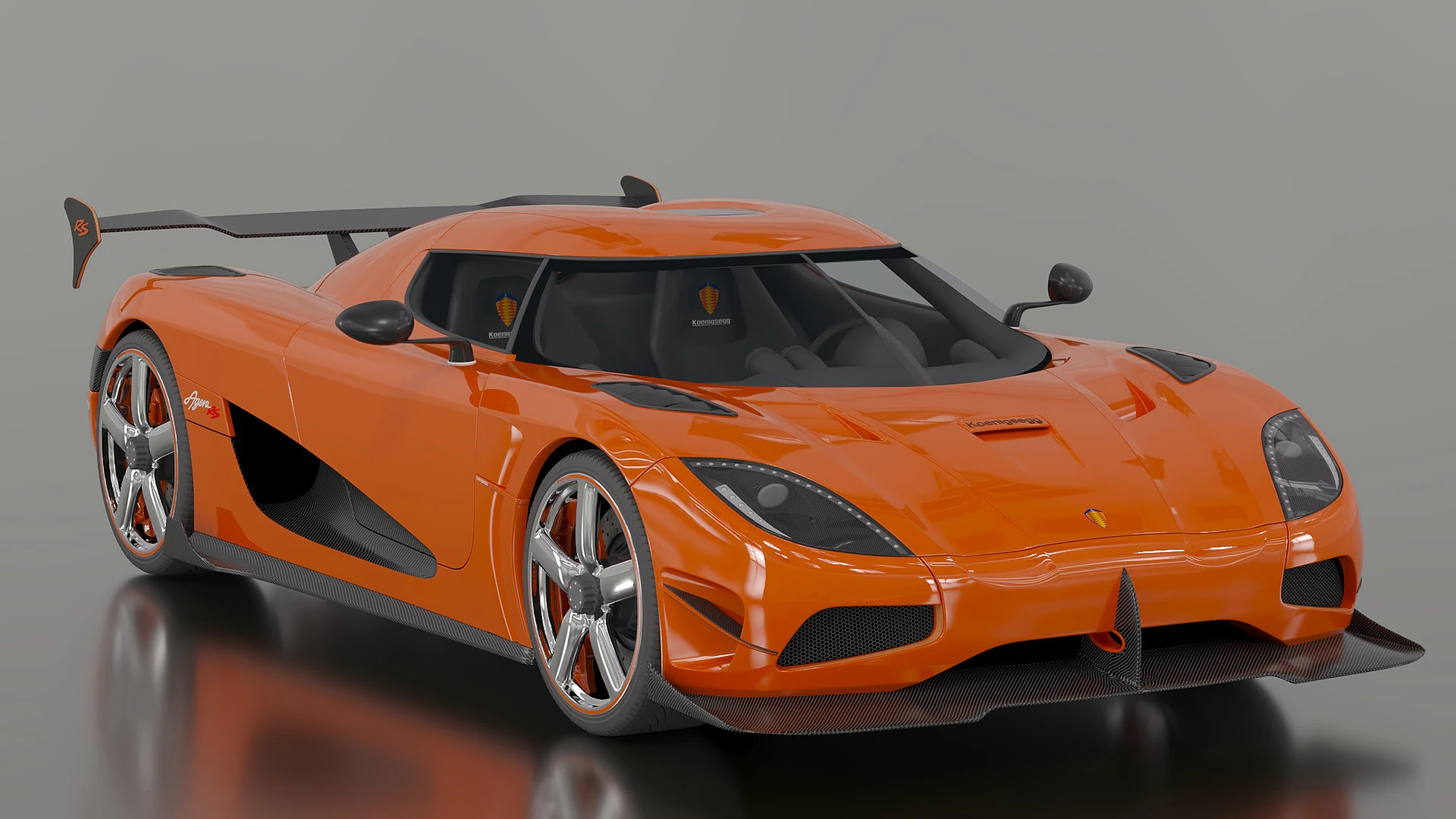 2015 Koenigsegg Agera RS 3D Model .c4d .max .obj .3ds .fbx .stl .blend