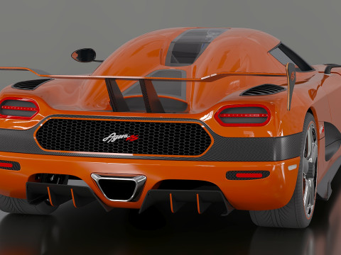 2015 Koenigsegg Agera RS 3D Model