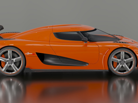 2015 Koenigsegg Agera RS 3D Model