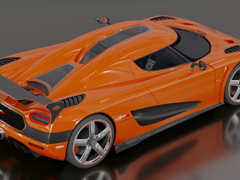 2015 Koenigsegg Agera RS 3D Model