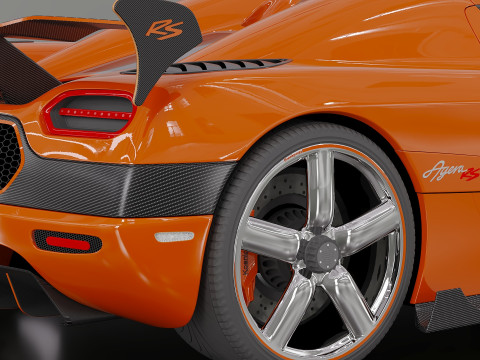 2015 Koenigsegg Agera RS 3D Model