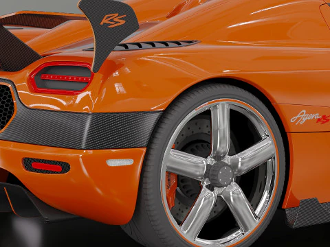 2015 Koenigsegg Agera RS 3D Model