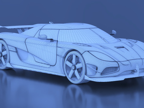 2015 Koenigsegg Agera RS 3D Model