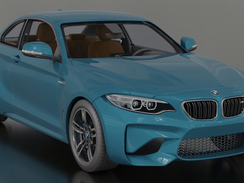 2016 M2 Sedan Model 3D
