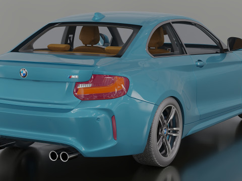 2016 M2 Sedan 3D Model