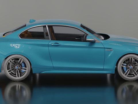 2016 M2 Sedan 3D Model
