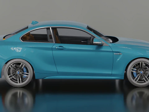 2016 M2 Sedan 3D Model