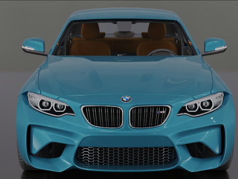 2016 M2 Sedan 3D Model