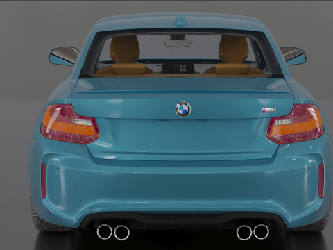 2016 M2 Sedan 3D Model