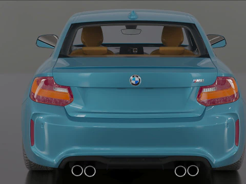 2016 M2 Sedan 3D Model