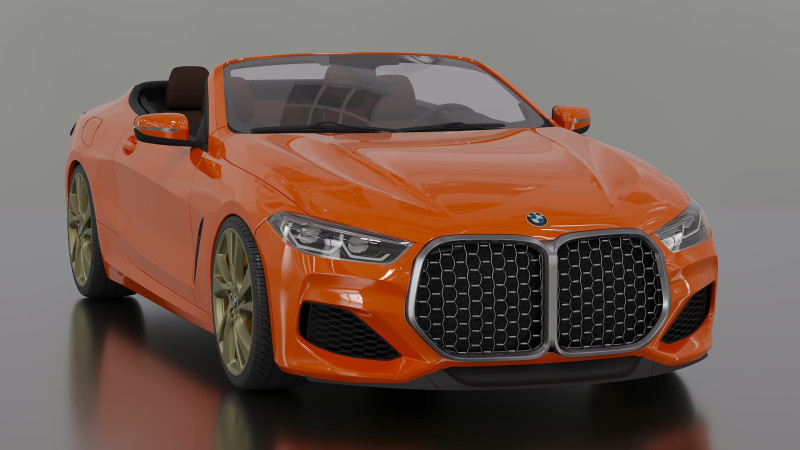 2020 M4 Cabrio Modèle 3D .c4d .max .obj .3ds .fbx .stl .blend