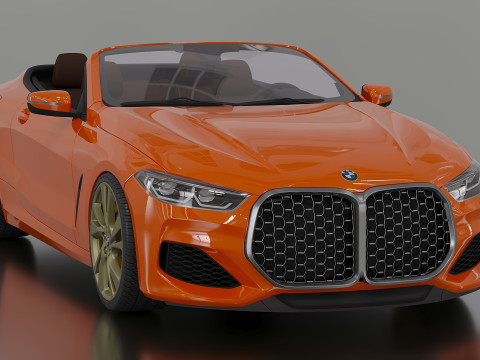 2020 M4 Cabrio Model 3D