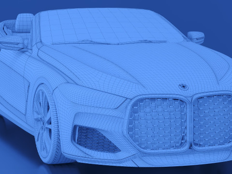2020 M4 Cabrio Modèle 3D