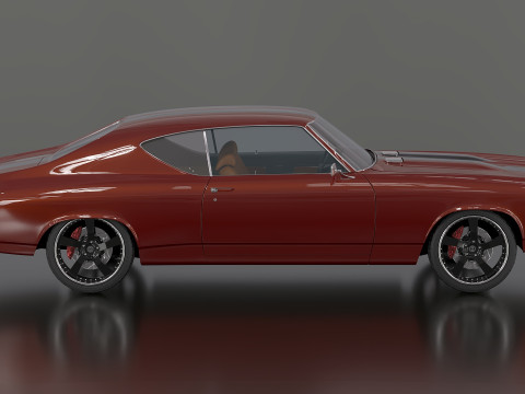 1969 Chevrolet Chevelle SS 3D Model
