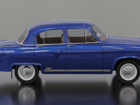 Gaz 21 Volga 3D 모델