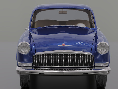 Gaz 21 Volga 3D 모델