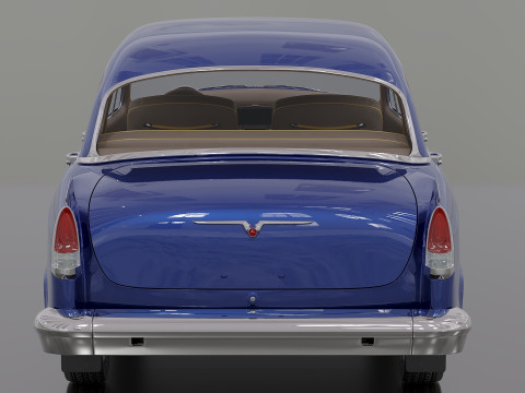 Gaz 21 Volga 3D 모델
