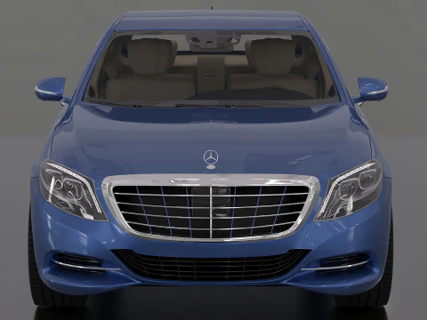Mercedes w222 3D Model