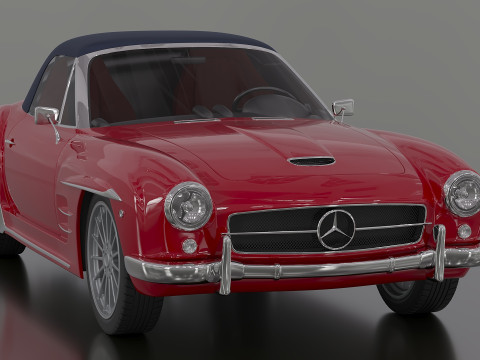 Mercedes Z3 3D Модель