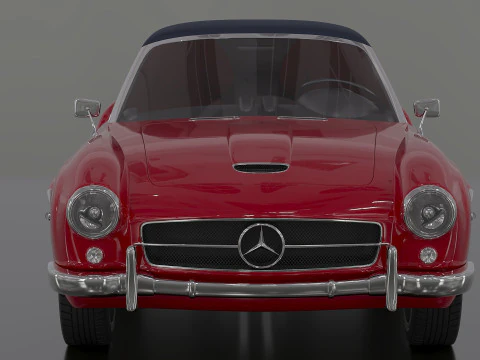 Mercedes Z3 3D Model