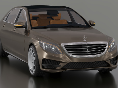 Mercedes-Benz Maybach 3D 모델