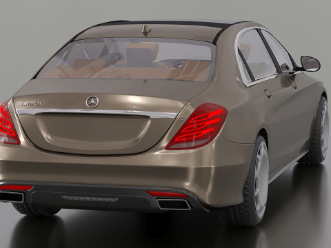 Mercedes-Benz Maybach 3D Модель
