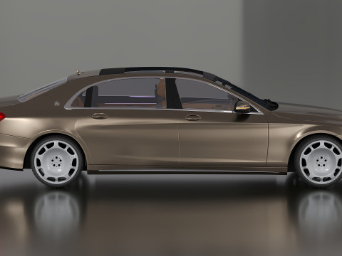 Mercedes-Benz Maybach 3D Модель