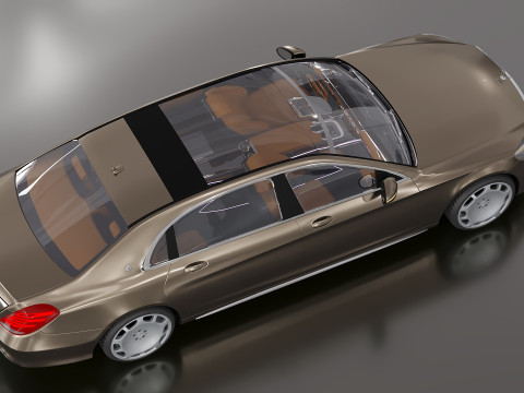 Mercedes-Benz Maybach 3D Модель