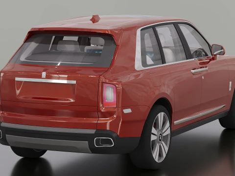 Limuzin Cullinan 3D Model