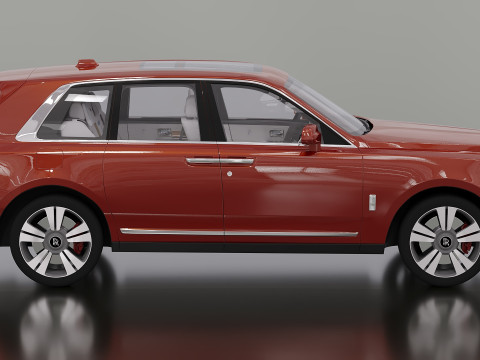 Limuzin Cullinan 3D Модель