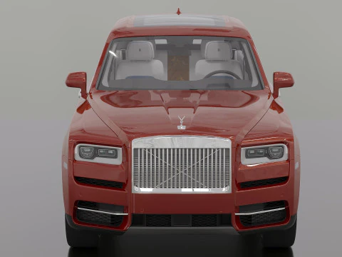 Limuzin Cullinan 3D Model
