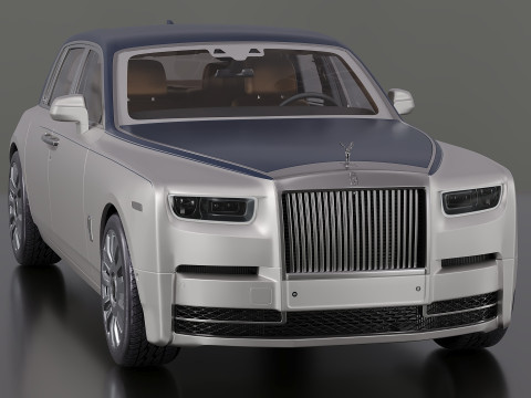 2018 Limuzin Phantom 3D Model