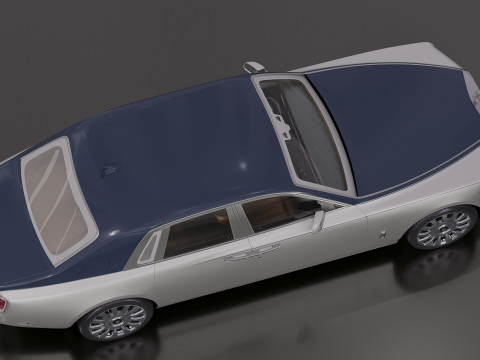 2018 Limuzin Phantom 3D 模型