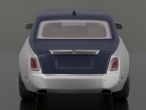 2018 Limuzin Phantom 3D 模型