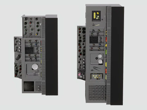 Bar station corona 3D Model