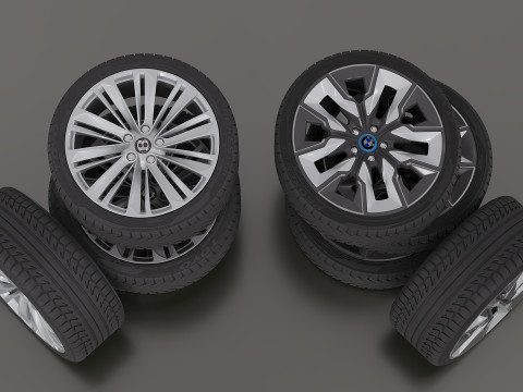 Bentley Wheels 3D Model