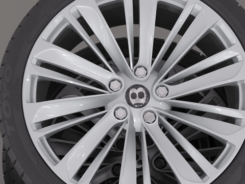 Bentley Wheels 3D Model