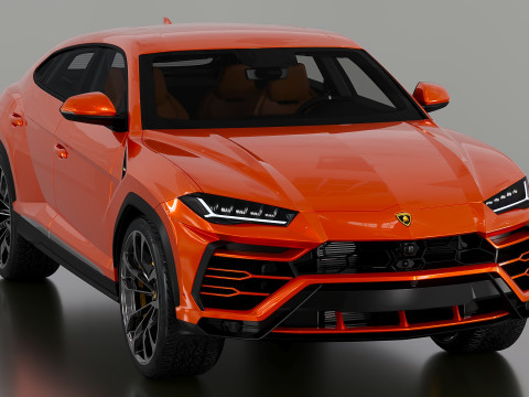 SUV Urus 3Dモデル